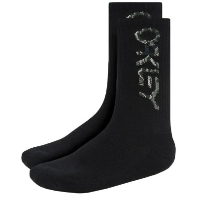 чорапи,мъжки,чорапи,oakley,b1b,2.0,socks,3,pairs,black,(blackout)