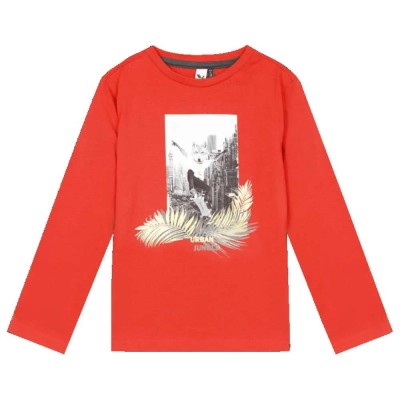 тениска,мъжки,тениски,дамски,тениски,3pommes,urban,jungle,long,sleeve,t,shirt,orange,(orange)