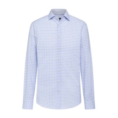 риза,с,дълъг,ръкав,мъжки,ризи,hackett,two,colour,cotton,london,ggham,long,sleeve,shirt,sky,blue,(blue)