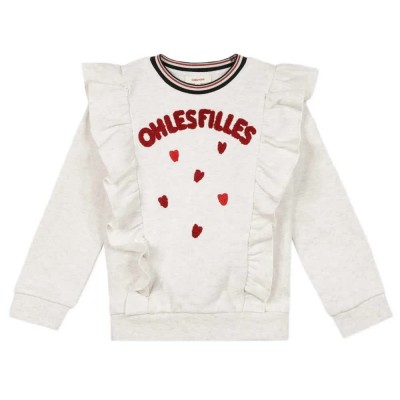 блуза,детски,блузи,catimini,rouge,sweatshirt,white,(mouflon)