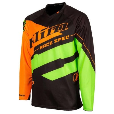 блуза,с,дълъг,ръкав,мъжки,тениски,дамски,тениски,klim,race,spec,long,sleeve,jersey,black,(electrik,gecko)