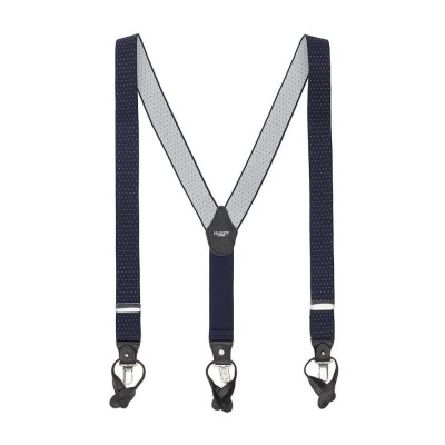 колан,колани,hackett,small,polka,braces,belt,blue,(navy,white)