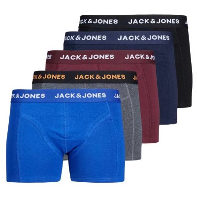 боксерки,мъжко,бельо,jack,&,jones,black,friday,boxers,5,units,multicolor,(black,detail,navy,blazer,port,royal,dgm,surf,the,web)