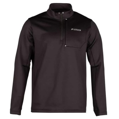 блуза,мъжки,пуловери,klim,defender,half,zip,sweatshirt,black,(black)