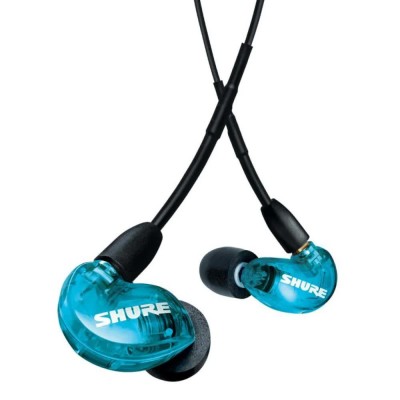 слушалки,слушалки,shure,aonic,215,uni,earphones,blue,black,(blue)