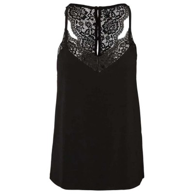 тениска,дамски,тениски,vero,moda,ana,lace,sleeveless,t,shirt,black,(black)