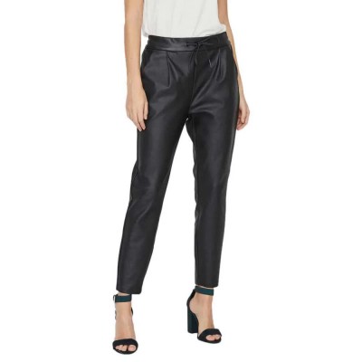 панталони,дамски,панталони,vero,moda,string,pants,black,(black)