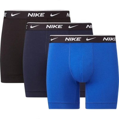 боксерки,мъжко,бельо,nike,eday,brief,boxers,3,units,blue,(obsidian,game,royal,black)
