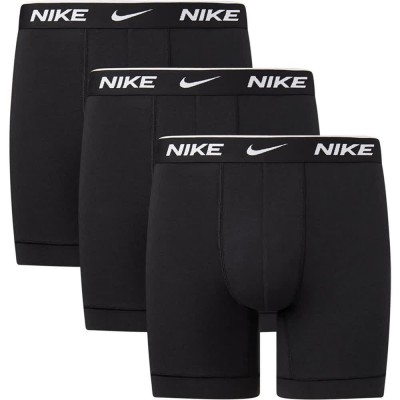 боксерки,мъжко,бельо,nike,eday,brief,boxers,3,units,black