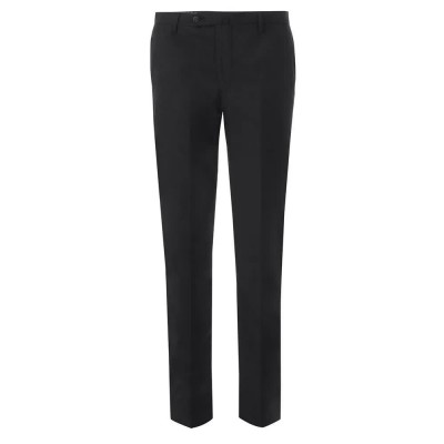 панталони,мъжки,панталони,hackett,plain,wool,belt,pants,black,(grey)