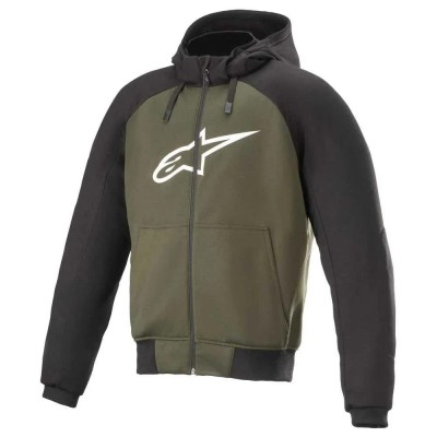 блуза,мъжки,пуловери,alpinestars,chrome,sport,full,zip,sweatshirt,green,black,(black,forest)