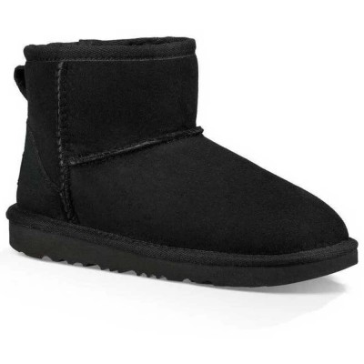 детски,обувки,детски,боти,ugg,kids,classic,mini,ii,boots,black,(black)