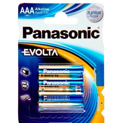батерии,panasonic,1x4,evolta,lr,03,micro,battery,blue,(blue)