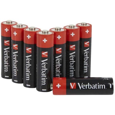 батерии,verbatim,1x8,mignon,aa,lr6,49503,battery,black,(black)