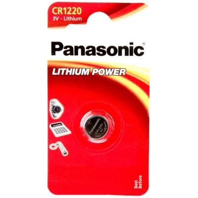 батерии,panasonic,1,cr,1220,lithium,battery,silver