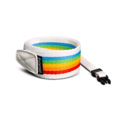 други,аксесоари,polaroid,originals,flat,camera,strap,multicolor,(rainbow,white)