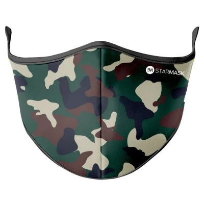други,аксесоари,star,mask,camo,face,mask,green,camouflage
