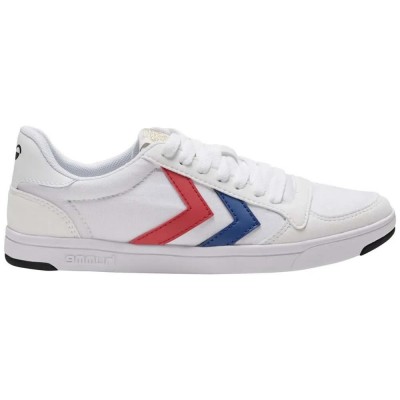 маратонки,мъжки,маратонки,дамски,маратонки,hummel,stadil,light,canvas,trainers,white,(white,blue,red)