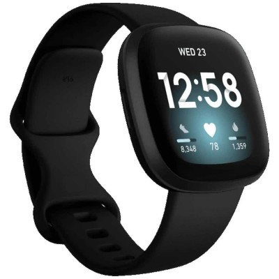 часовник,часовници,fitbit,versa,3,watch,black,(black,black)