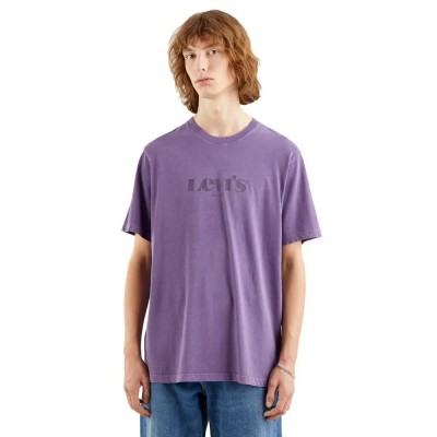 тениска,мъжки,тениски,levi´s,®,relaxed,fit,short,sleeve,t,shirt,purple,(ssnl,mv,logo,garm)