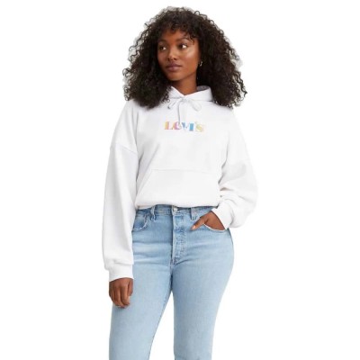 суичър,дамски,блузи,levi´s,®,graphic,rider,hoodie,white,(hoodie,rider,irid)