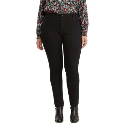дамски,дънки,дамски,панталони,levi´s,plus,721,high,rise,skinny,jeans,black