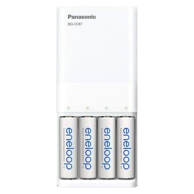 батерии,eneloop,usb,fastcharge,device,4,aa,battery,charger,1900mah,white