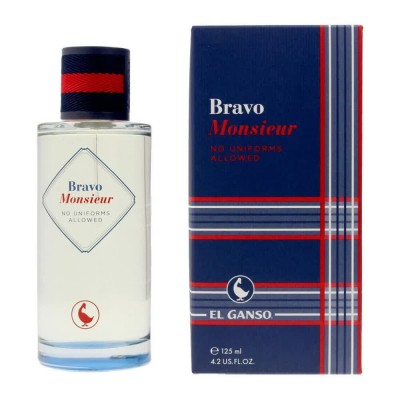 мъжки,парфюми,el,ganso,bravo,monsieur,eau,de,toilette,125ml,vapo,parfum,red,blue,(navy,red,white)