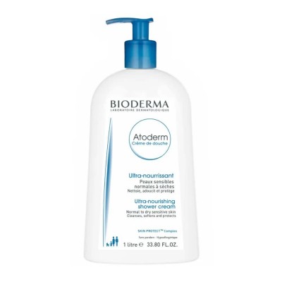 хигиена,тяло,bioderma,atoderm,cream,douche,1000ml,white