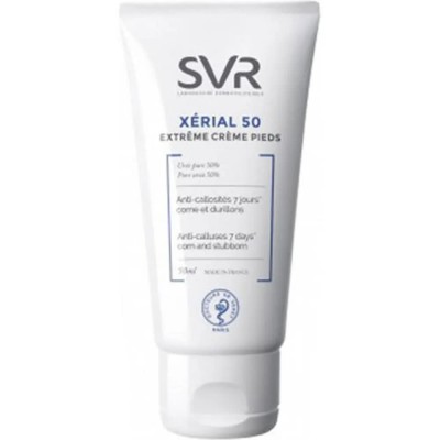 хигиена,тяло,svr,xerial,50,extreme,foot,cream,50ml,white