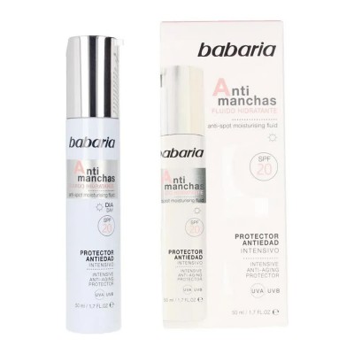 козметика,против,петна,babaria,anti,spot,moisturing,fluid,spf20,50ml,white,silver,pink,(white)