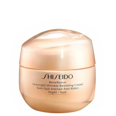 козметика,против,бръчки,shiseido,benefiance,overnight,wrinkle,resisting,cream,50ml,golden