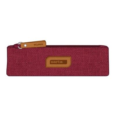 канцеларски,принадлежности,safta,cereza,narrow,pencil,case,red,(cherry)