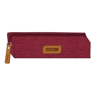 канцеларски,принадлежности,safta,cereza,square,pencil,case,red,(cherry)