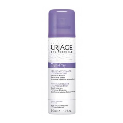 козметика,за,почистване,uriage,gyn,phy,cleansing,mist,50ml,white,purple