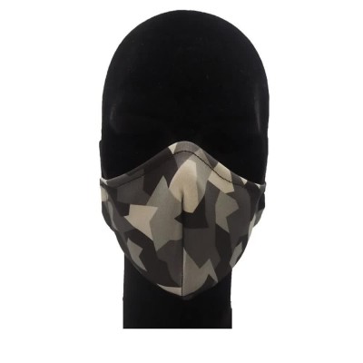 други,аксесоари,matt,face,mask,geometric,camo,black,(grey)