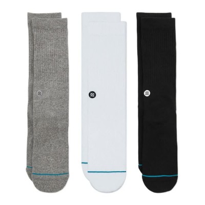 чорапи,мъжки,чорапи,stance,icon,socks,3,pairs,multicolor,(multi)