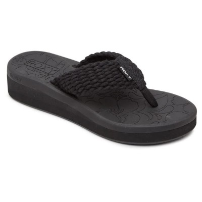джапанки,дамски,сандали,и,чехли,roxy,caillay,flip,flops,black,(black)