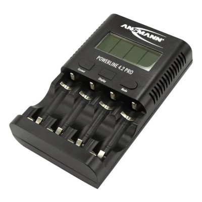 батерии,ansmann,powerline,4.2,pro,1001,0079,battery,charger,black,(black)