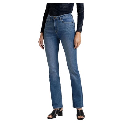 дамски,дънки,дамски,панталони,lee,breese,boot,jeans,blue
