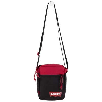 чанти,за,през,рамо,levi´s,®,mini,solid,batwing,crossbody,black,(regular,red)