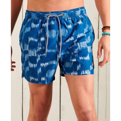 бански,гащета,мъжки,бански,костюми,superdry,crafter,swimming,shorts,blue,(ikat,aop)