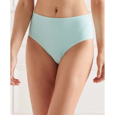 дамски,бански,костюми,superdry,high,waist,brief,bikini,bottom,aruba,aqua,(blue)