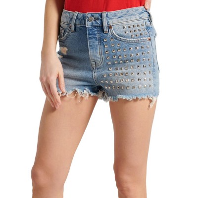 къси,панталони,дамски,панталони,superdry,skinny,hot,denim,shorts,blue
