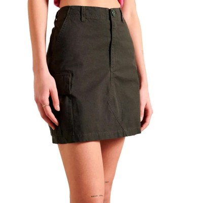 пола,дамски,поли,и,рокли,superdry,straight,cargo,skirt,green