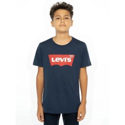 тениска,детски,тениски,levi´s,®,batwing,short,sleeve,t,shirt,dress,blues,(blue)