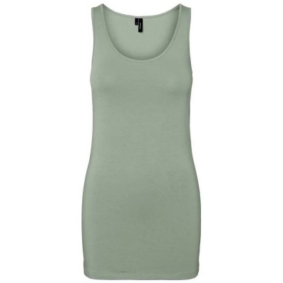 тениска,дамски,тениски,vero,moda,maxi,my,soft,sleeveless,t,shirt,green,(desert,sage)