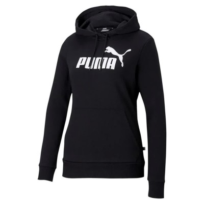 суичър,дамски,блузи,puma,essential,logo,hoodie,puma,black,(black)