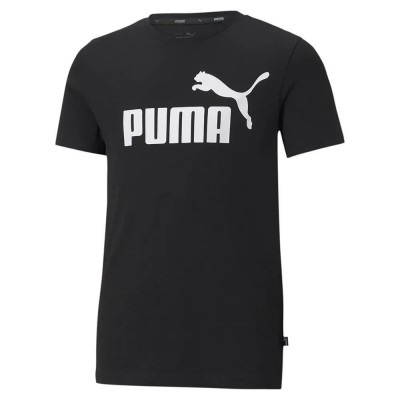 тениска,детски,тениски,puma,essential,logo,short,sleeve,t,shirt,puma,black,(black)