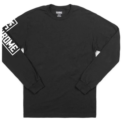 тениска,мъжки,тениски,chrome,flying,lion,long,sleeve,t,shirt,black
